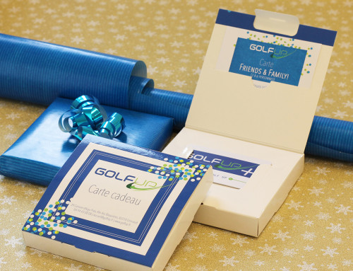 Les cartes cadeaux GOLF UP : pour le plaisir d’offrir !