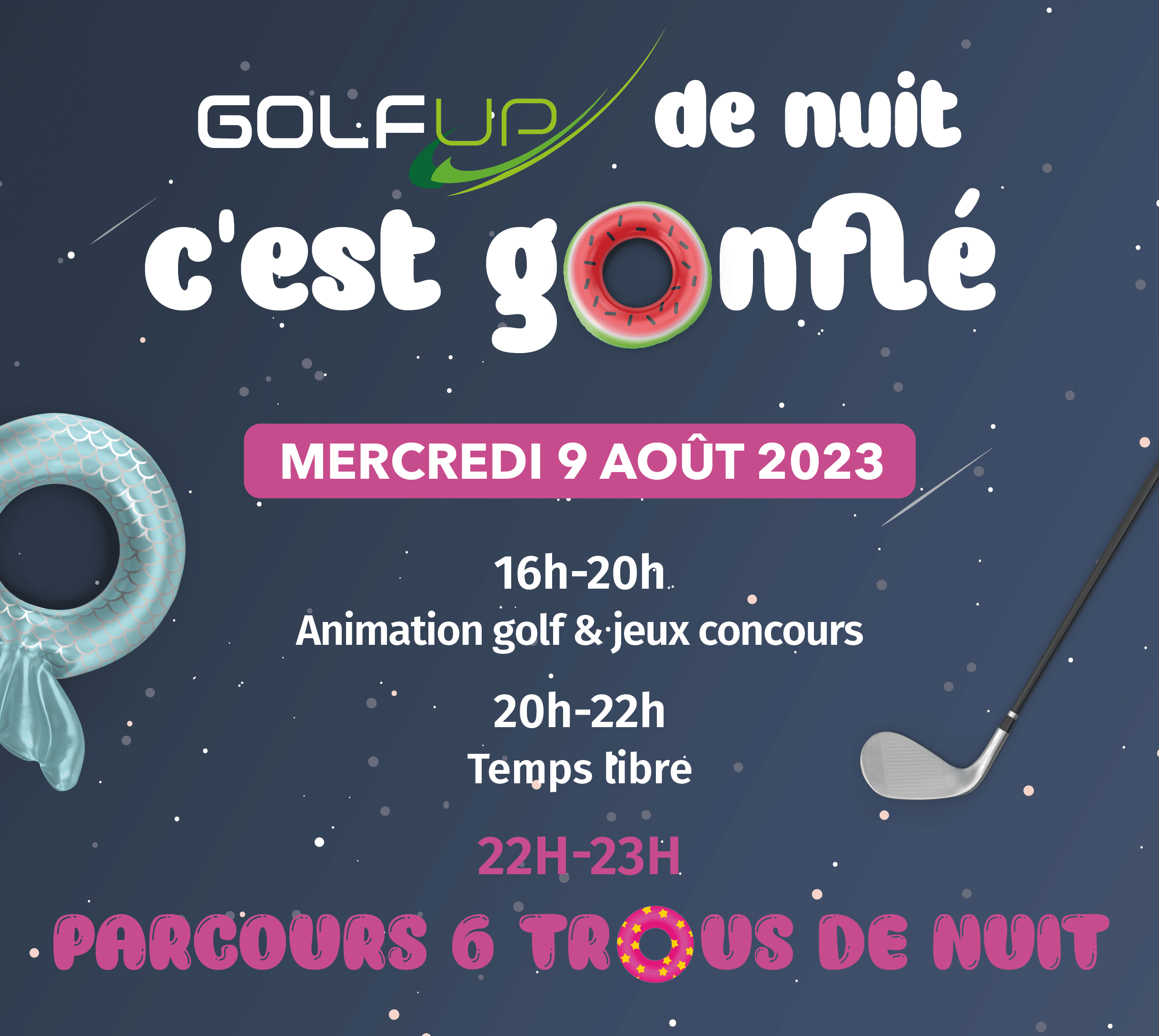 Golf Up de nuit