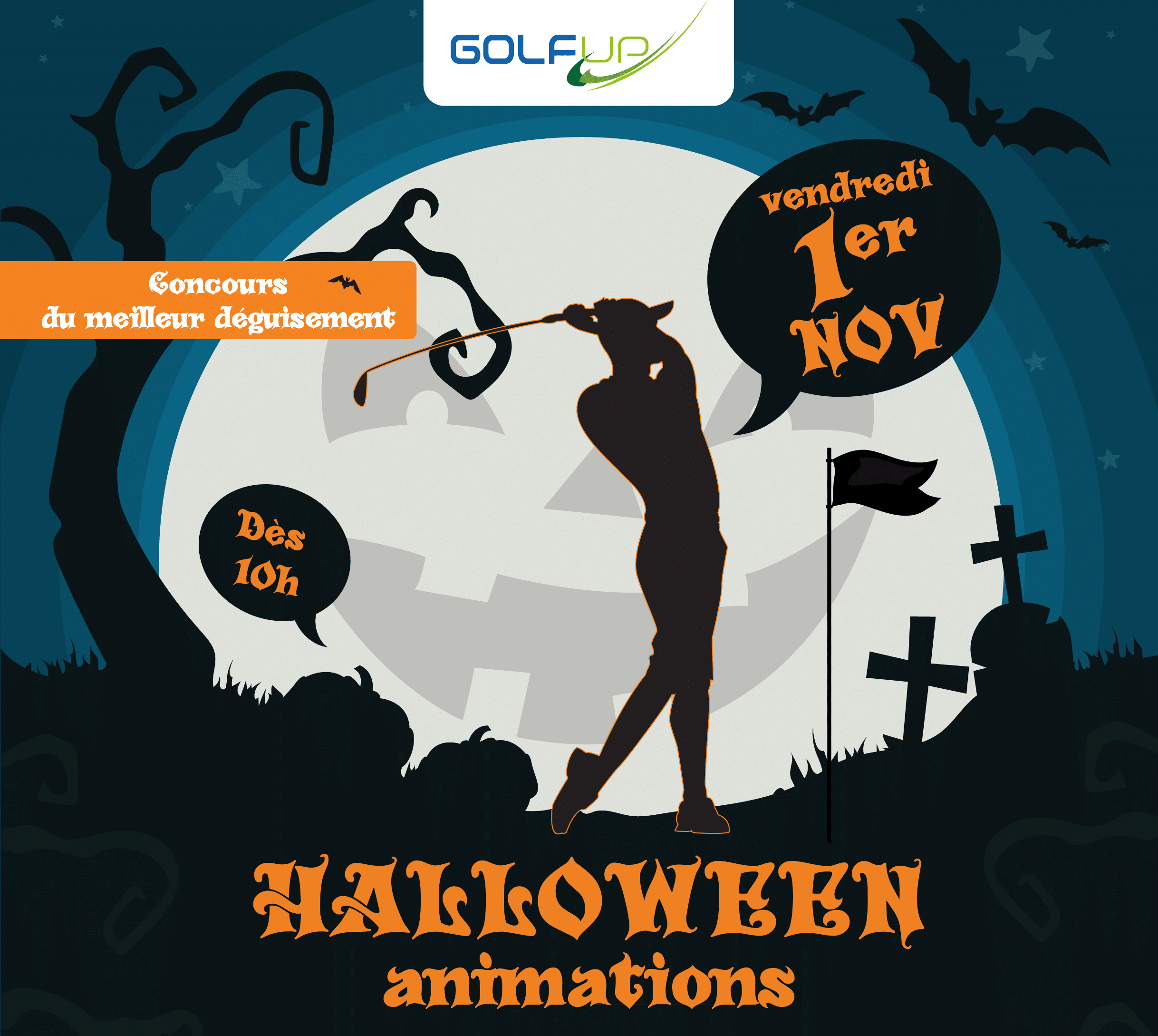 Halloween Golf Up