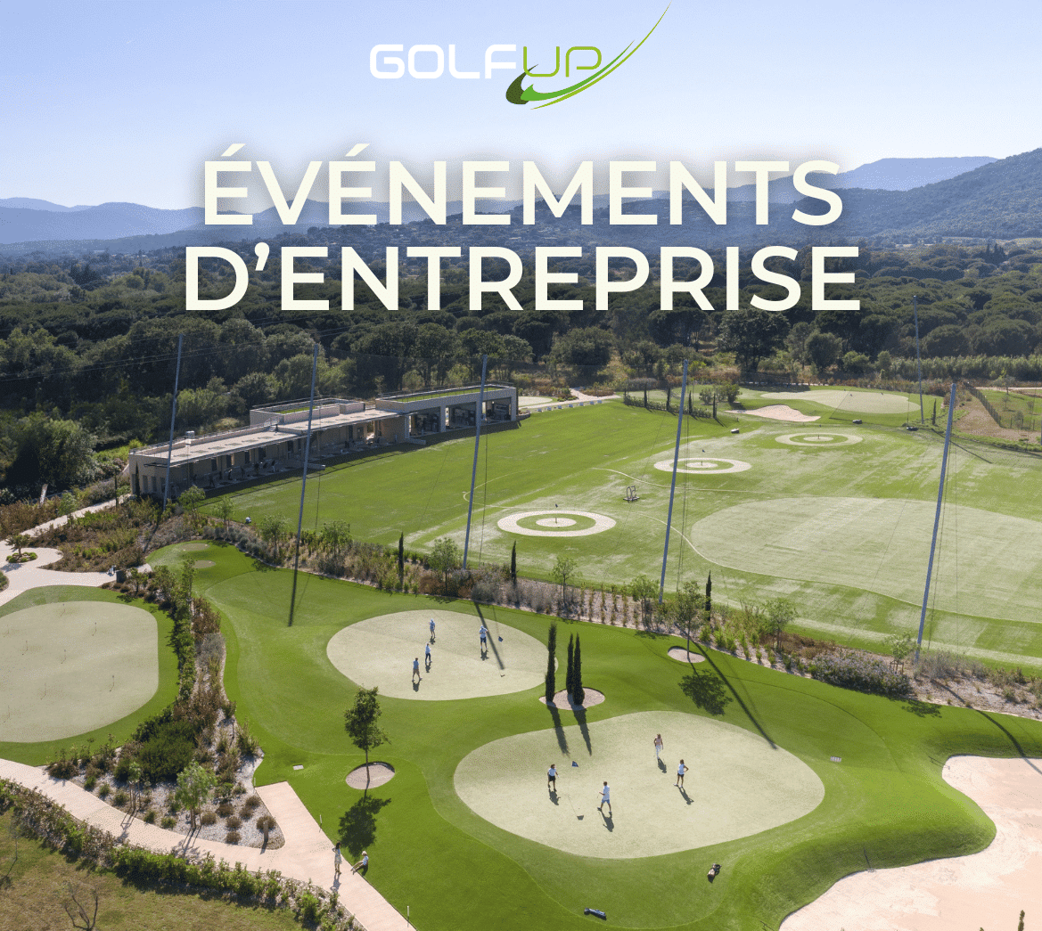 Repas de Noël d’entreprise et initiation golf chez Golf Up, Grimaud