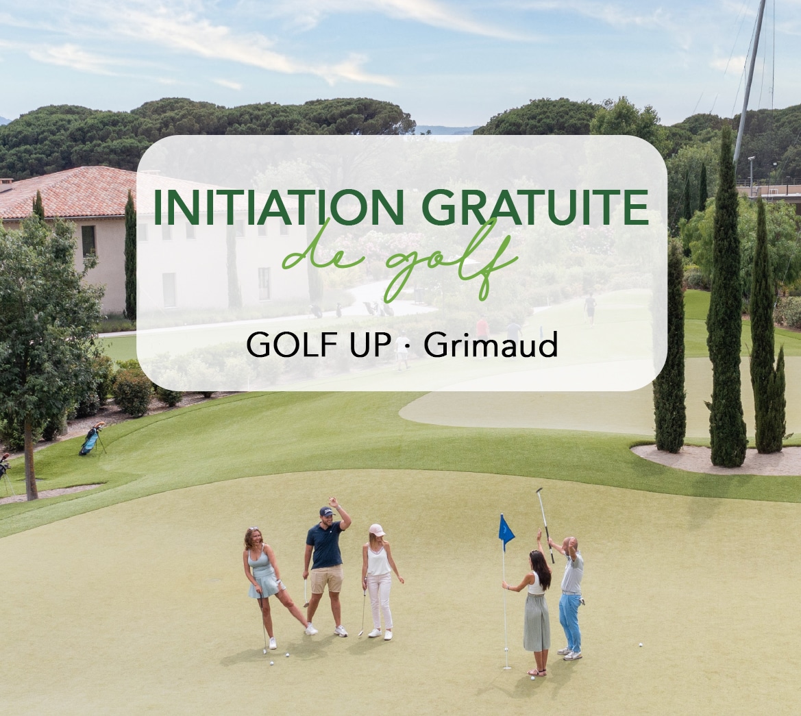 Initiation gratuite de golf à Grimaud